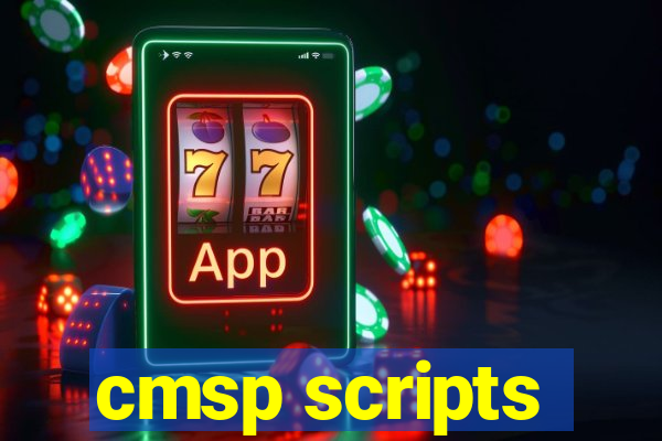 cmsp scripts